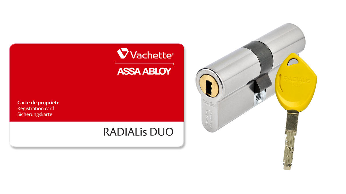 Remplacement cylindre haute sécurité Vachette Radial NT+ A2P*** avec clés brevetées Paris